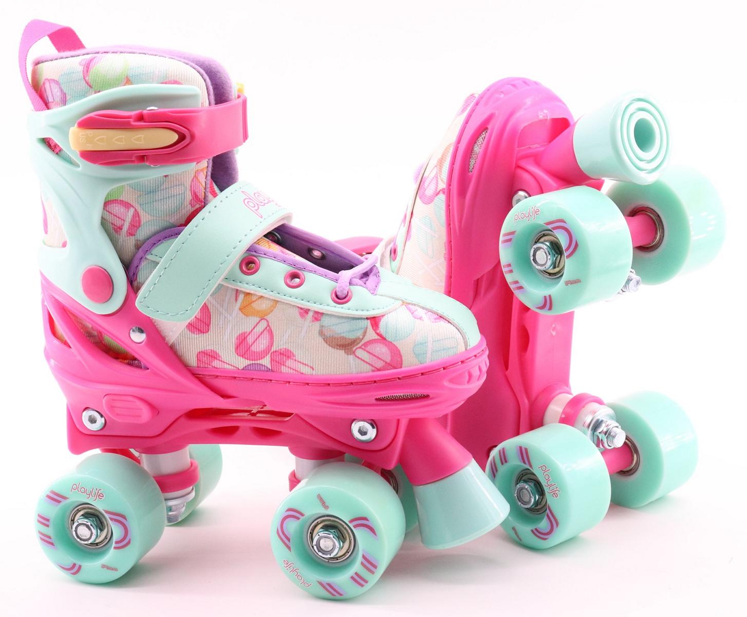 Playlife Lollipop Adjustable Kids Roller Skates