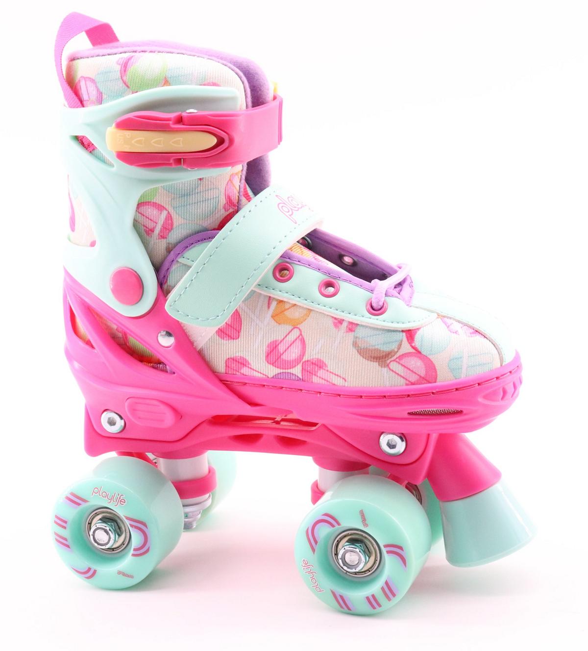 Playlife Lollipop Adjustable Kids Roller Skates