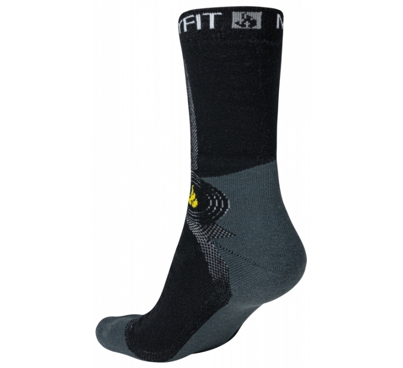 Powerslide Myfit Skater Socken Pro Black Grey