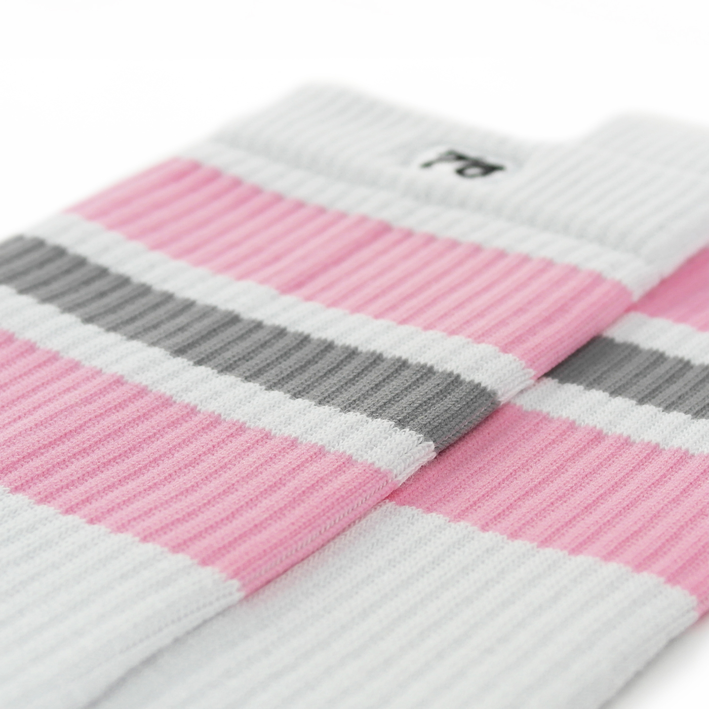 So76 the light pink Greys on white Skater-Socks Hi