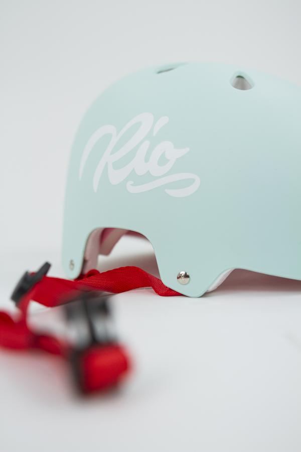 Rio Roller Script Helm Teal 4