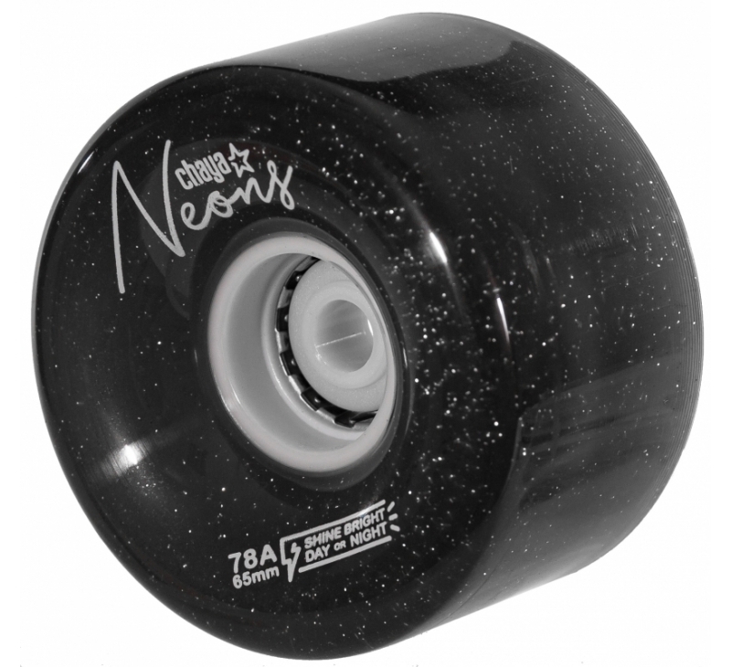 Chaya Neons LED Roller Skates - Wheels Black